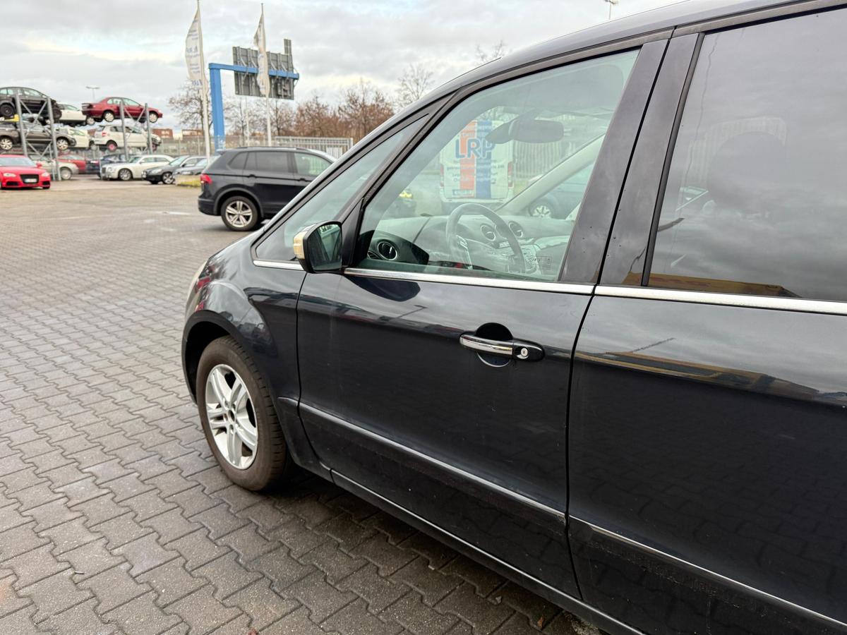 Ford Galaxy 2 WA6 original T&uuml;r vorn links Panther Schwarz Rohbau BJ09